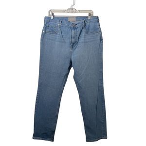 Everlane Light Wash High Waist Straight Leg Jean Womans Size 33